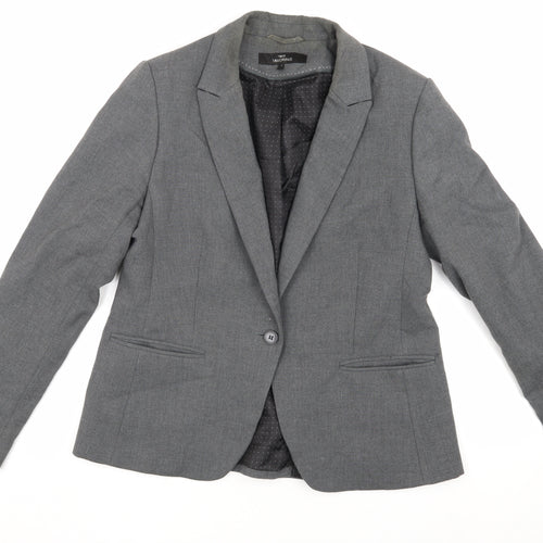 Next Women's Grey Tailored Blazer UK 14