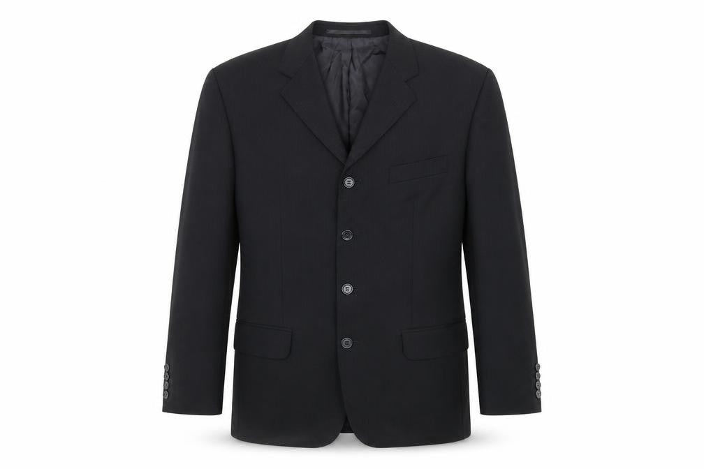 Jonathan Adams Men's Black Regular Blazer Jacket 40R