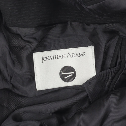 Jonathan Adams Men's Black Regular Blazer Jacket 40R