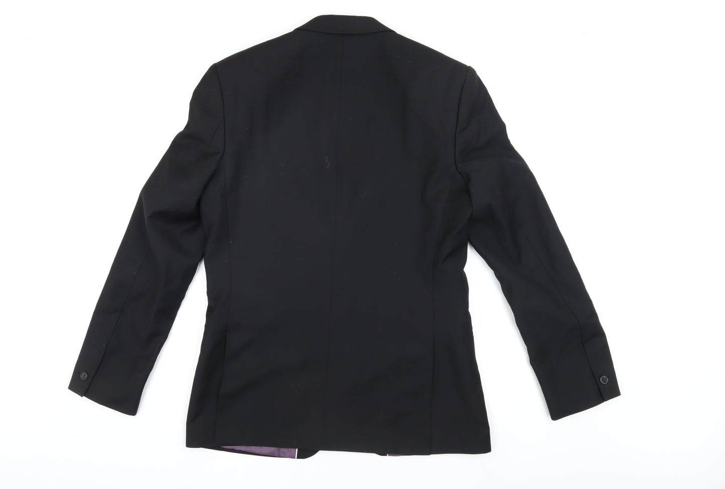 Red Herring Men's Black Regular Fit Blazer 38R