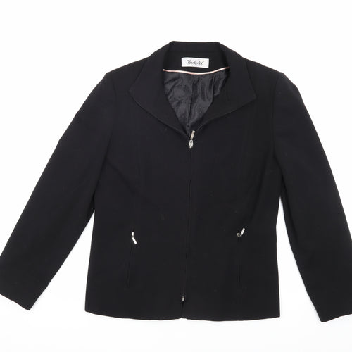 Berkertex Women's Black Wool Jacket Size 10