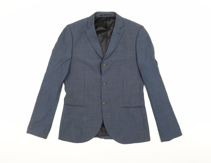 Topman Men's Blue Blazer, Size 38, Classic Style