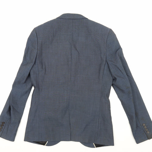 Topman Men's Blue Blazer, Size 38, Classic Style