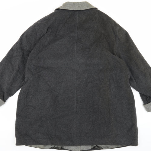 Eastex Women's Grey Wool Overcoat Size 20