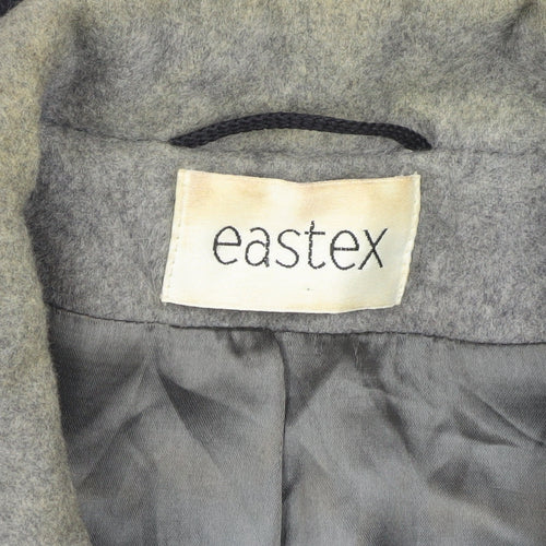 Eastex Women's Grey Wool Overcoat Size 20