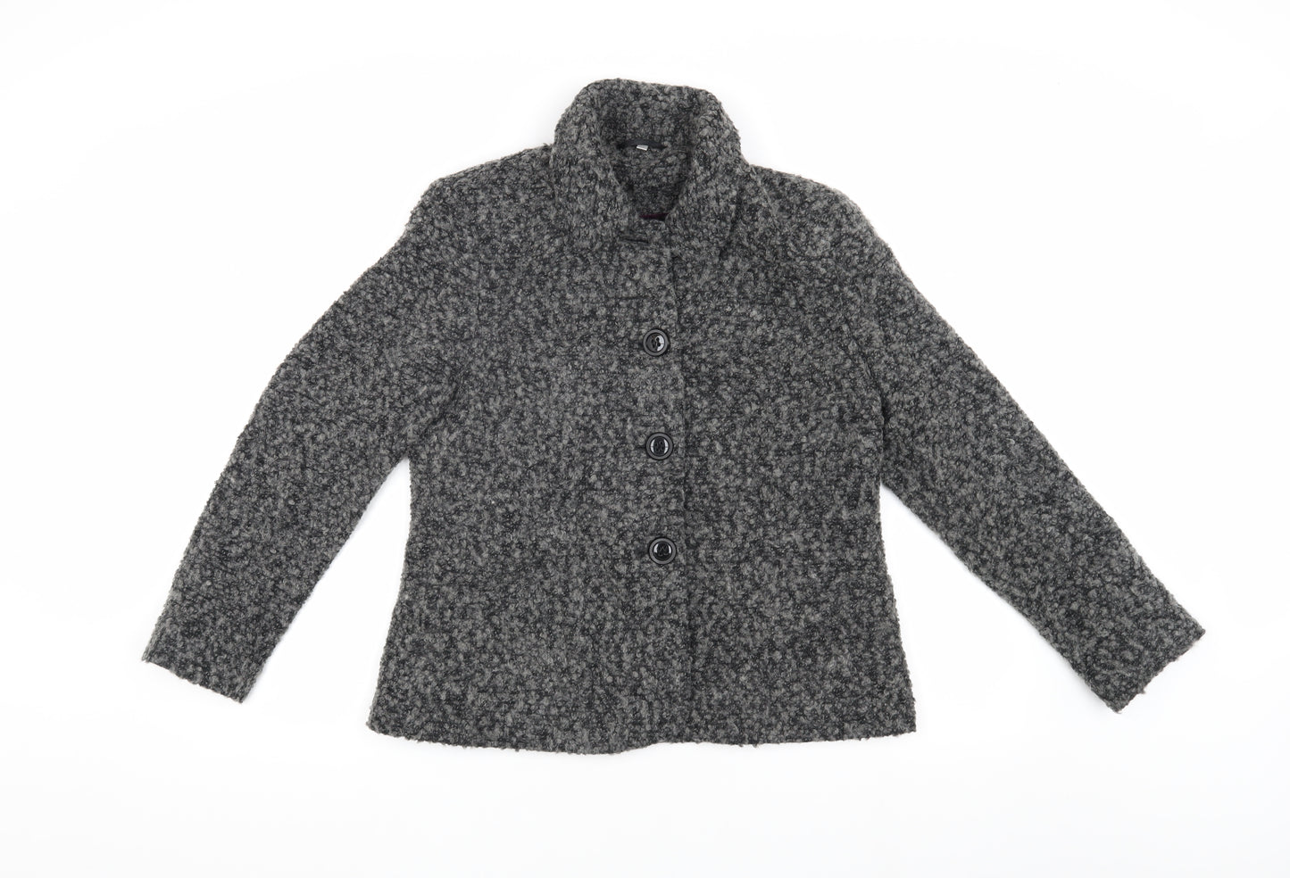 EWM Women's Grey Mid-Length Coat Size 12