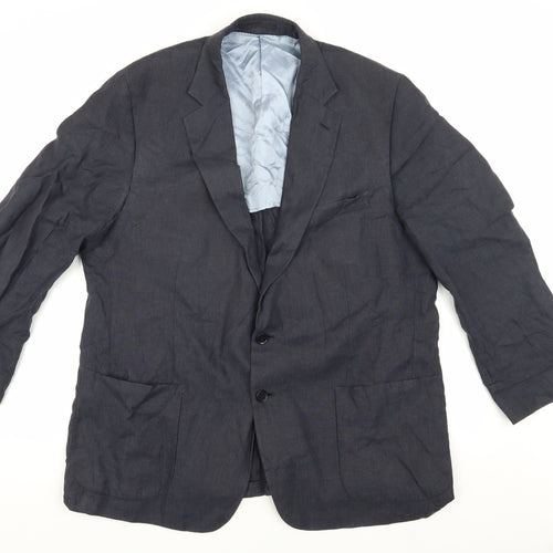 Charles Tyrwhitt Men's Black 46R Suit Jacket