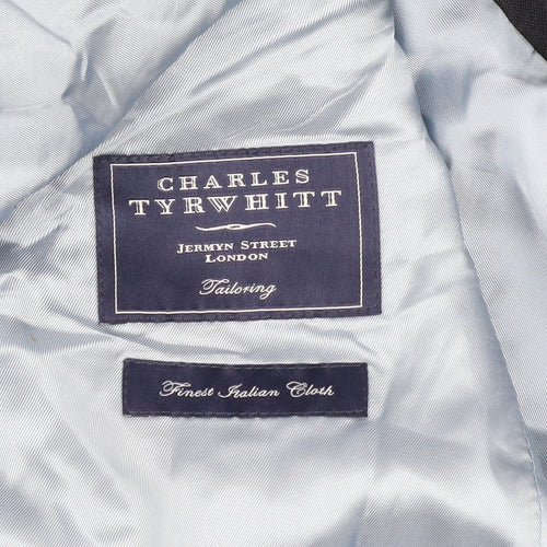Charles Tyrwhitt Men's Black 46R Suit Jacket