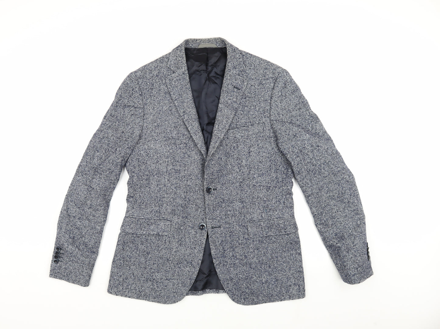 Giovanni Galli Men's Grey Slim Fit Blazer Jacket UK 40