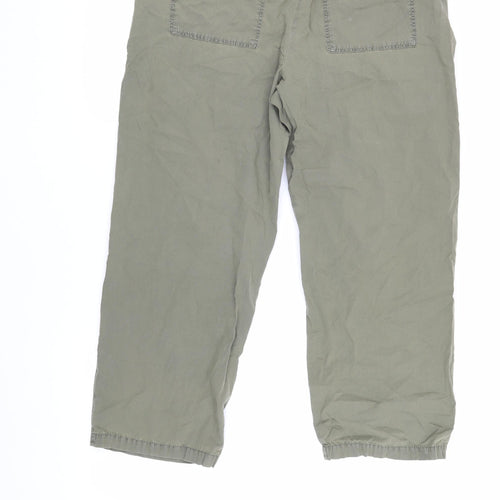 Marks and Spencer Women's Green Joggers Size 14