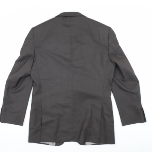 Marks and Spencer Men's Grey Suit Jacket 40R