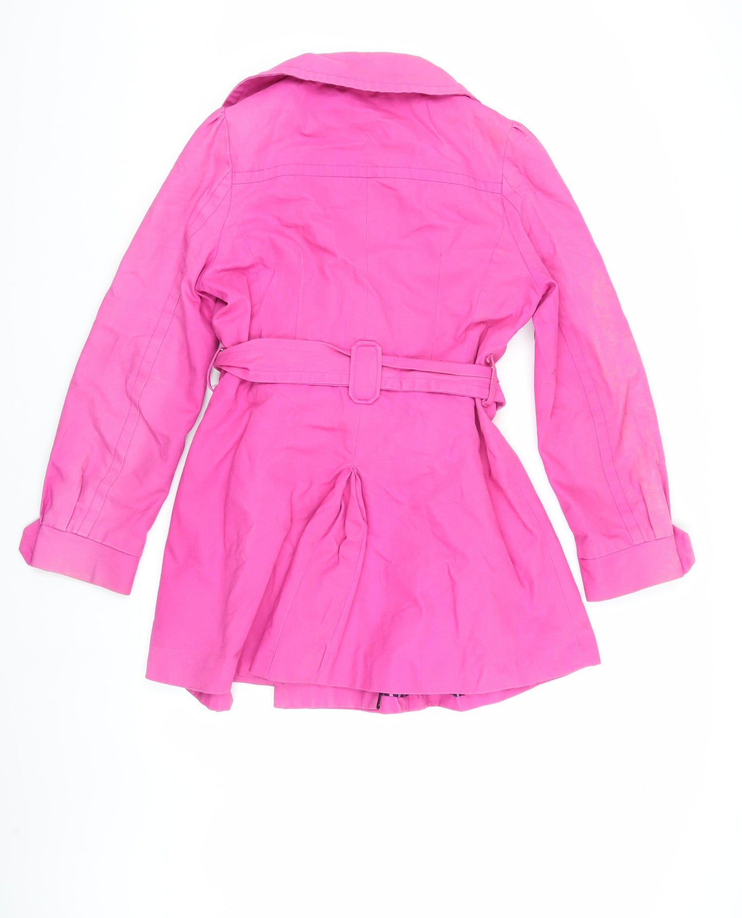 Evie Collection Pink Trench Coat, Women’s Size 12