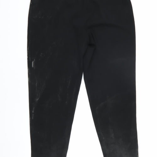 River Island Women's Black Regular Trousers Size 12