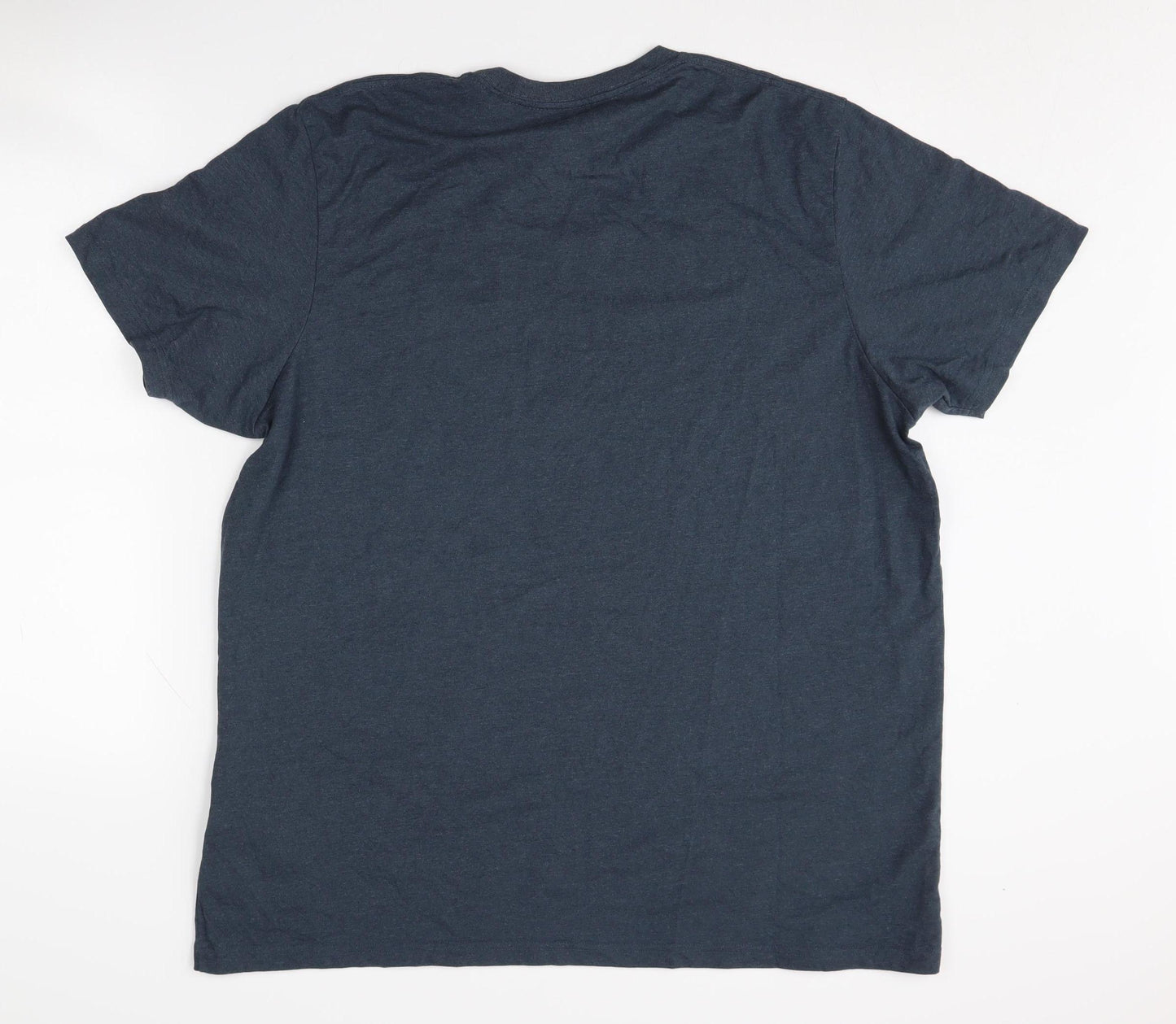 Weird Fish Men's Blue XL T-Shirt, Crew Neck Short Sleeve