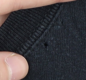 HUF Men's Black Crew Neck T-Shirt, Size M, Logo Accent