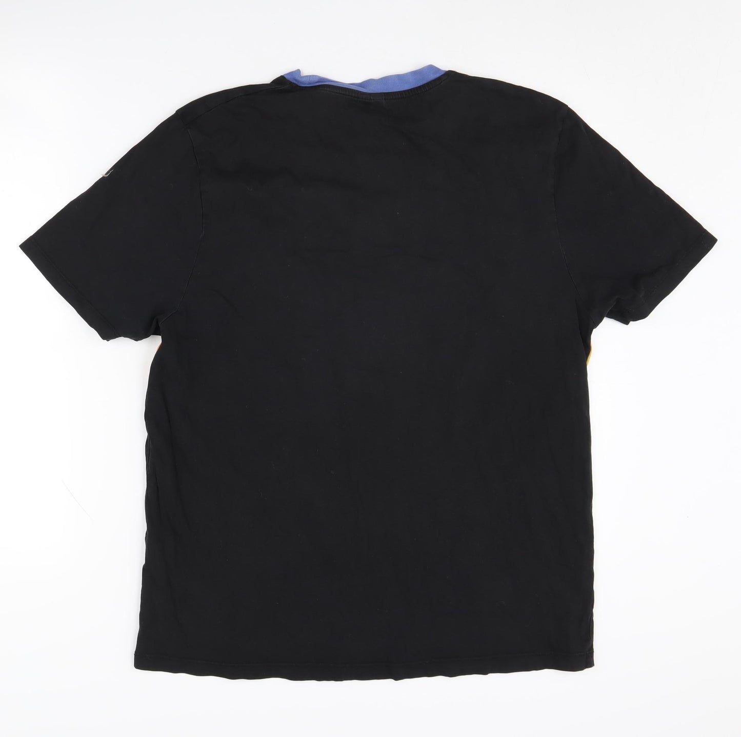 ASOS Men's Black Large Athletic Colourblock T-Shirt