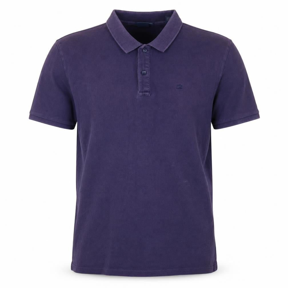 Scotch & Soda Men's Purple Polo Shirt L