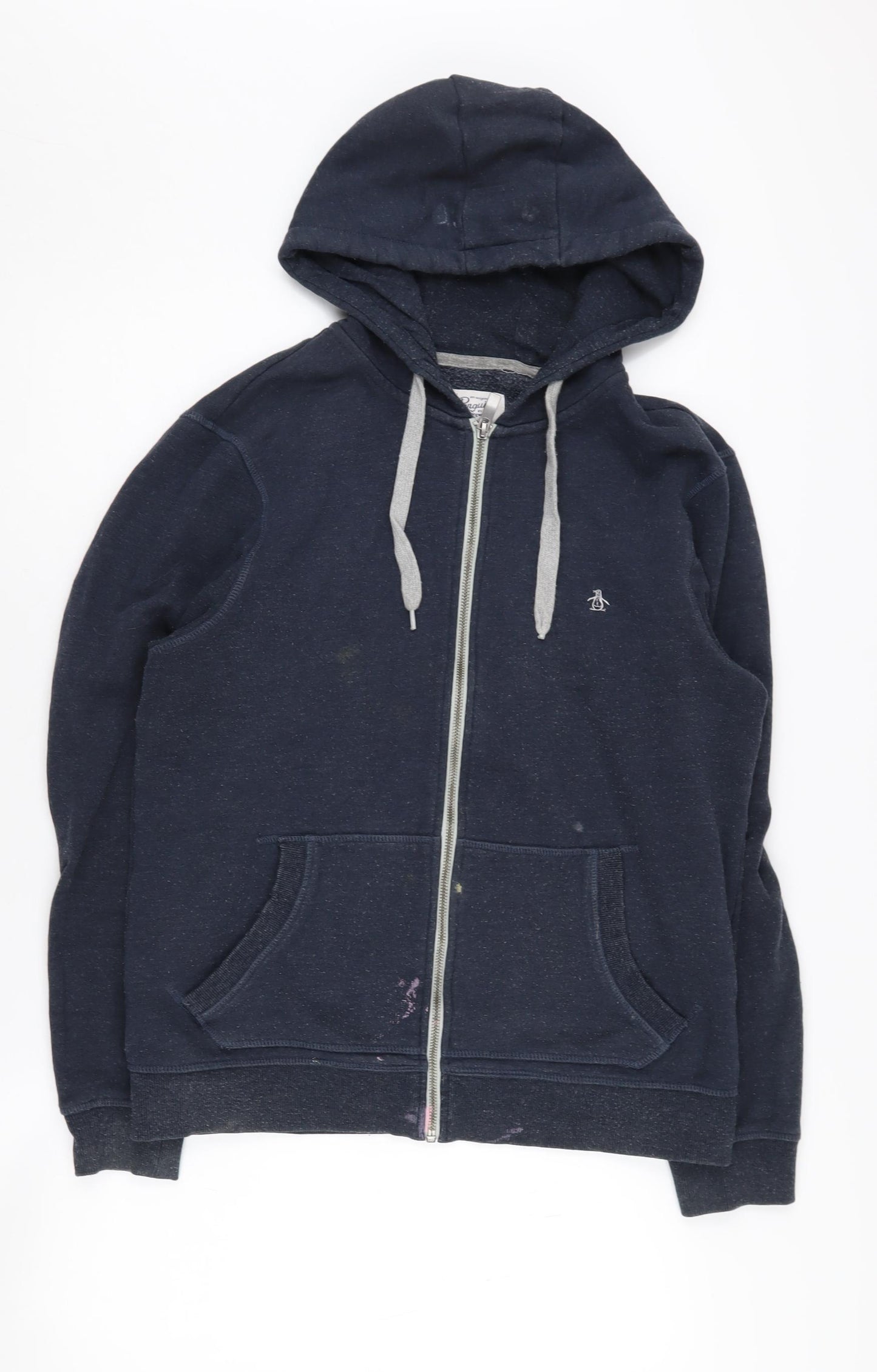 Original Penguin Men's Blue Full Zip Hoodie M