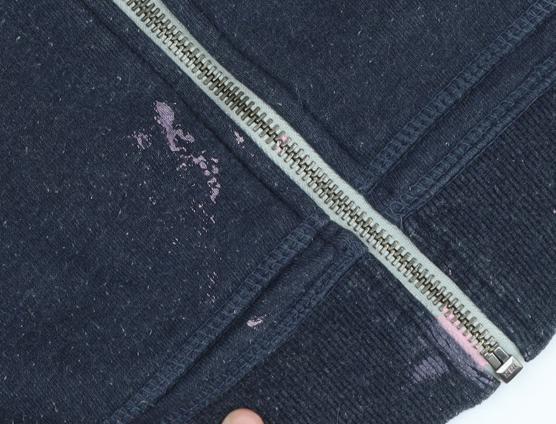 Original Penguin Men's Blue Full Zip Hoodie M