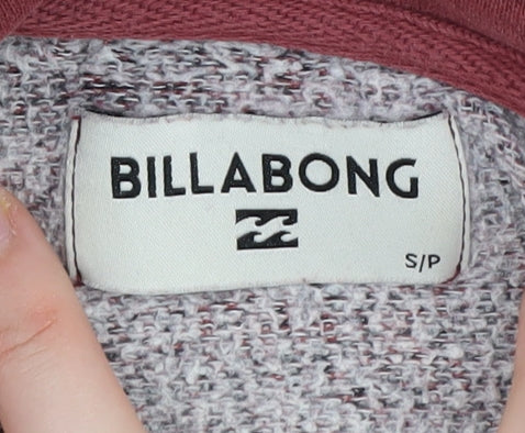 Billabong Men's Red Pullover Hoodie S