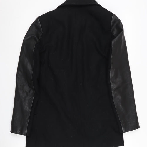 AllSaints Women's Black Blazer, Shawl Lapel, Size 8