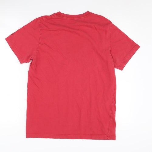 Nike Men's Red Graphic Slim Fit T-Shirt - Size L