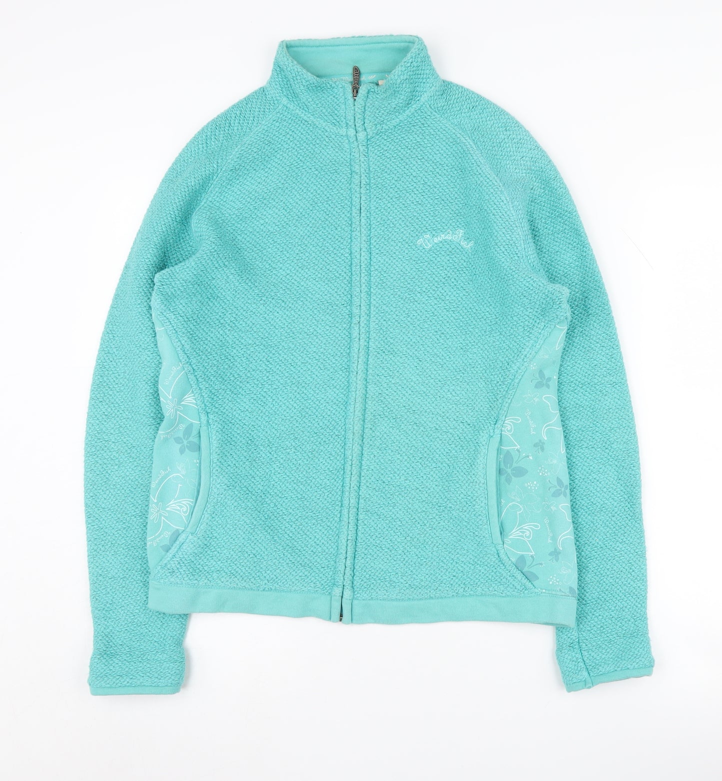 Weird Fish Women's Blue Zipped Casual Jacket - L
