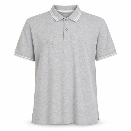 Hugo Boss Men's Grey XL Cotton Polo - Casual Style