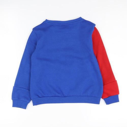 McKenzie Boys Red, Blue, White Pullover Sweatshirt 7-8 Years