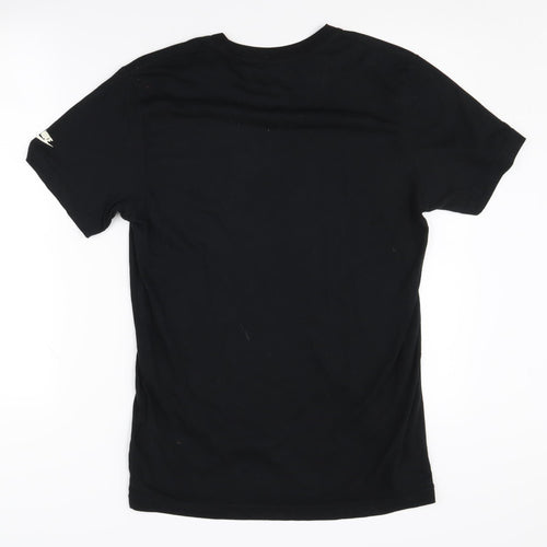 Nike Men's Black Slim Fit Sports T-Shirt M