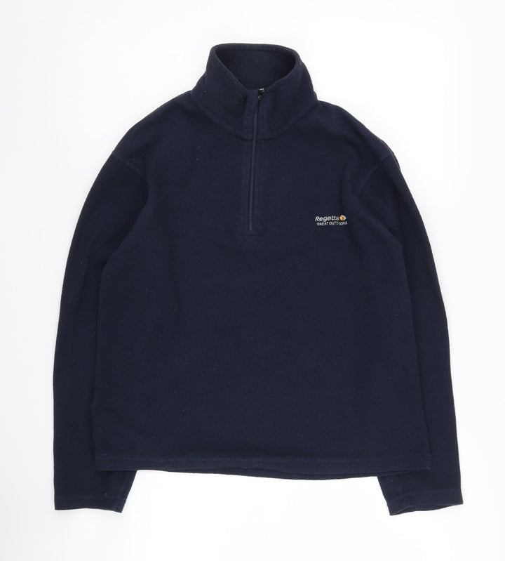Regatta Men's Blue XS 1/4 Zip Fleece Pullover