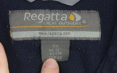Regatta Men's Blue XS 1/4 Zip Fleece Pullover