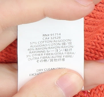 Armani Exchange Women's Pink XS Bandage Fringe Skirt