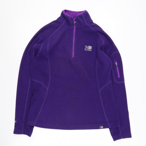 Karrimor Women's Purple Fleece Pullover, Size 12