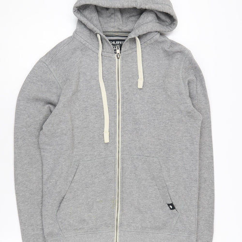 Jack & Jones Men's Grey Full Zip Hoodie S