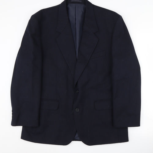 Centaur Men's Blue Wool Blazer UK 42 Short