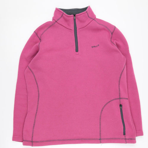 Gelert Women's Pink Henley Sweatshirt Size 14