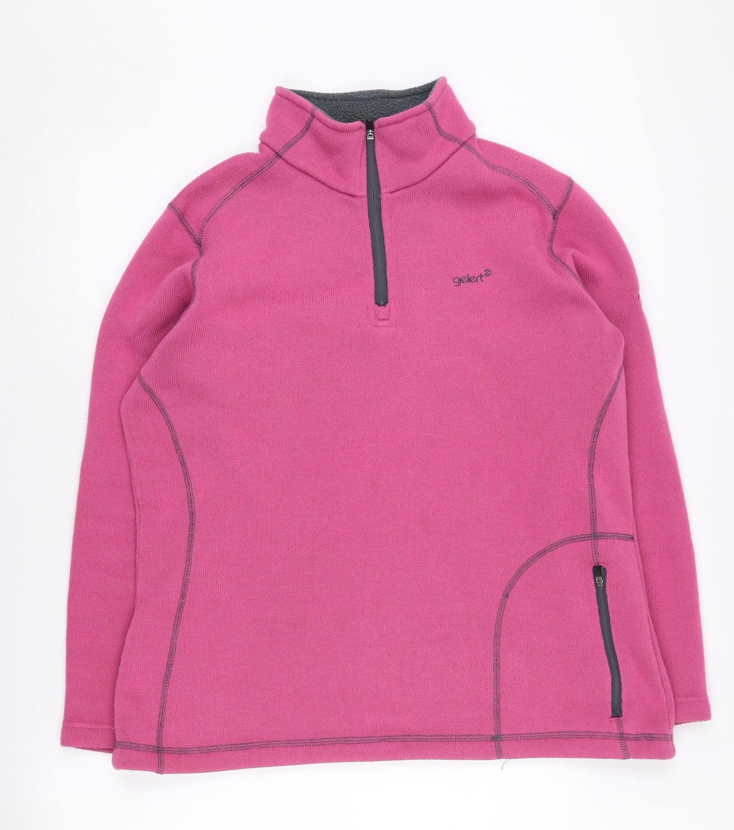 Gelert Women's Pink Henley Sweatshirt Size 14