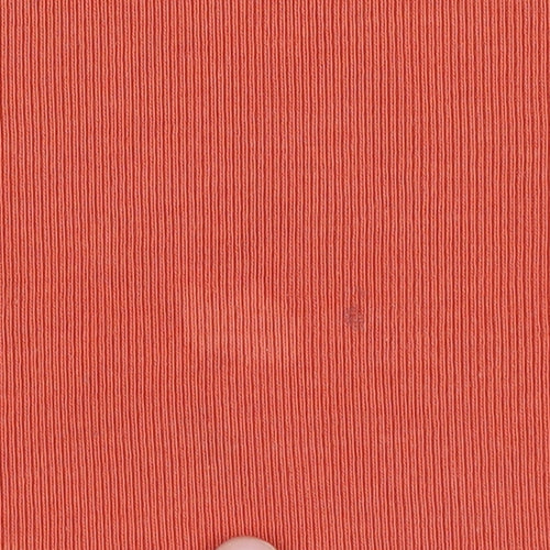 Jigsaw Women's Orange Knit Long Sleeve T-Shirt Size 2