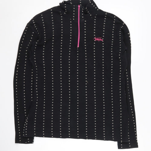 Trespass Women's Black M Henley Sweatshirt