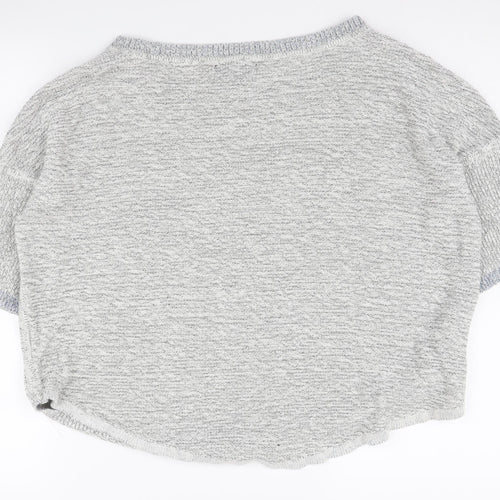 Banana Republic Women's Grey Pullover Jumper L