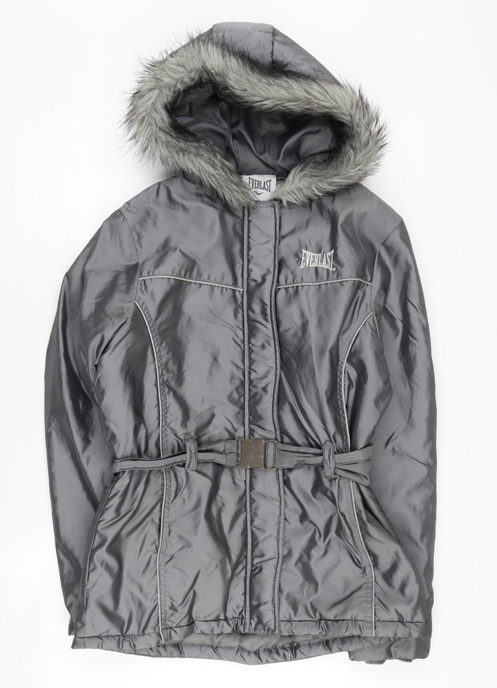 Everlast Women’s Grey Parka Jacket Size 10