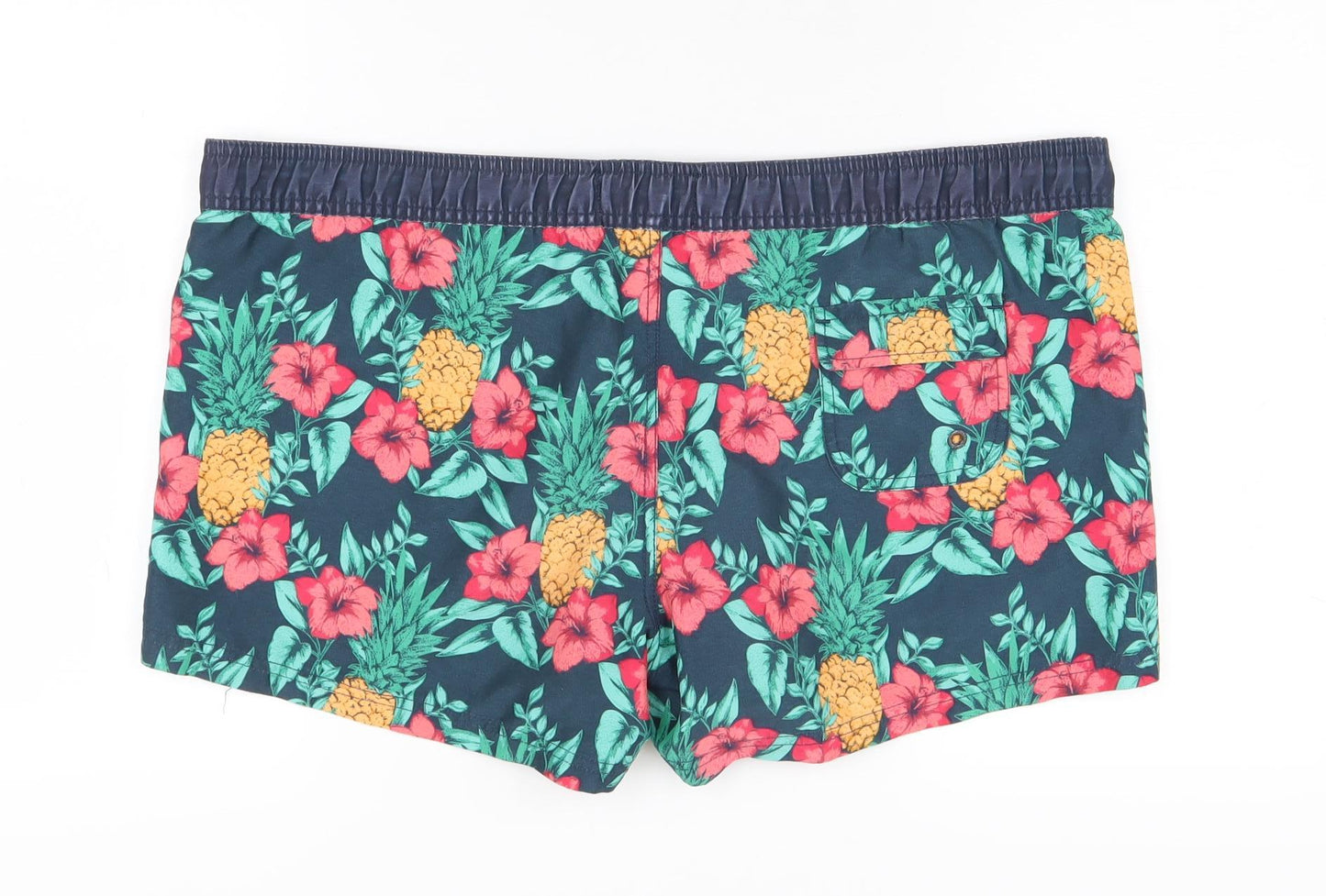 FatFace Unisex Tropical Swim Shorts, Size 14, Multicolour