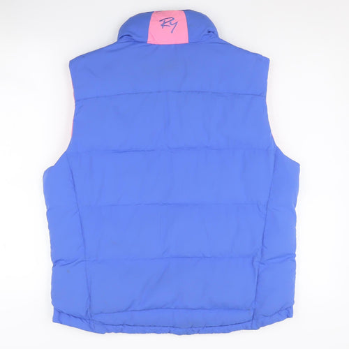 Rydale Women's Blue Puffer Waistcoat - Size S