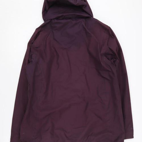 Regatta Women's Purple Waterproof Hooded Jacket Size 10