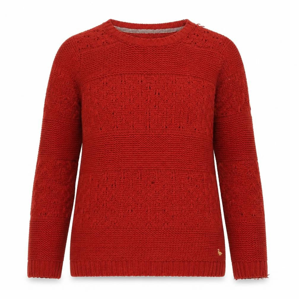 Front view of Country Rose Women's Red jumper Size B