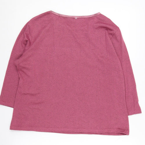 Honor Millburn Women's Pink Pullover Jumper Size 14