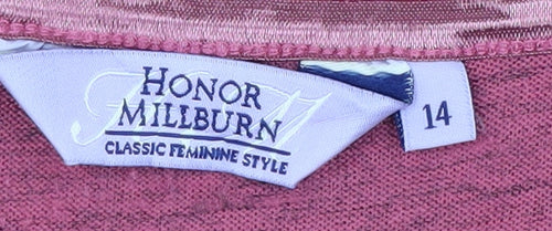 Honor Millburn Women's Pink Pullover Jumper Size 14