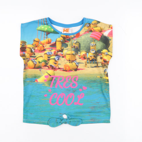 Despicable Me Girls Multicoloured T-Shirt 6-7 Years