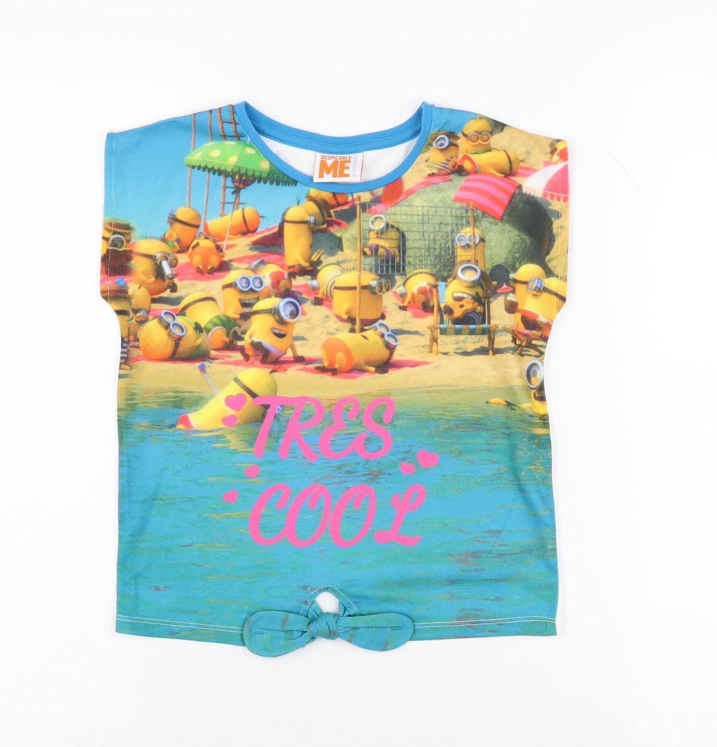 Despicable Me Girls Multicoloured T-Shirt 6-7 Years